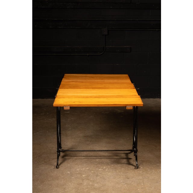Late 19th Century Metamorphic Oak Baker's Rack and Table For Sale - Image 9 of 12