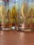 Glass 1970s Yellow 22k Gold Signed Culver Glassware Set of 4 Highball For Sale - Image 7 of 10