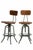Industrial Pr. Vintage Restoration Hardware Stools For Sale - Image 3 of 14
