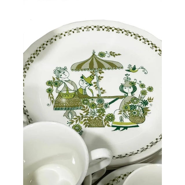 Dinner and tea service "Market" by Turi Design for Figgjo Flint, Norway 1966-1980 Turi Gramstad Oliver (1938 Norway) was a...