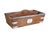 Wood Antique English Oak and Silver Plated Bar Tray, 1910 For Sale - Image 7 of 7