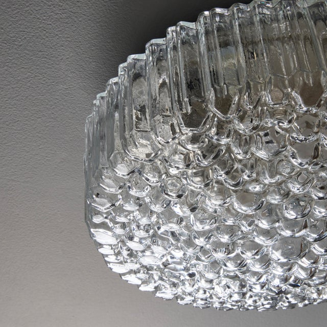 1960s Helena Tynell Model #A668 Bubble Glass Flush Mount for Limburg For Sale - Image 13 of 14