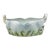 Sculpted Swans Centerpiece Bowl For Sale