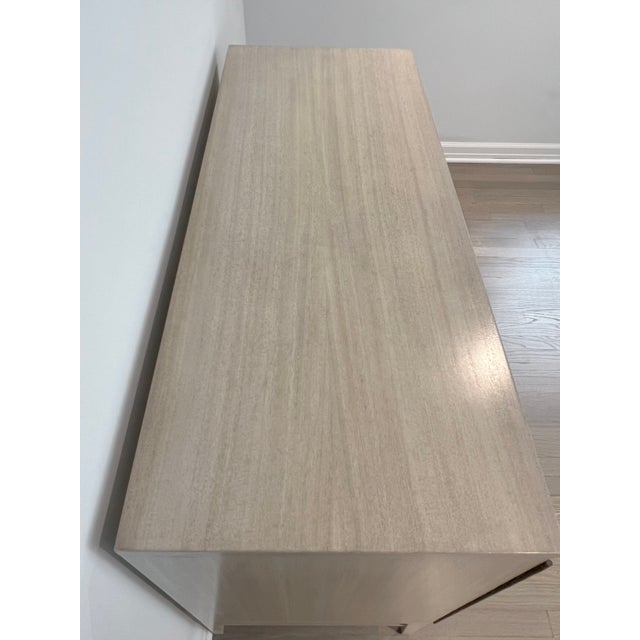 Wood Mid 20th Century Paul McCobb for Calvin Group Credenza With Bi-Fold Doors For Sale - Image 7 of 10