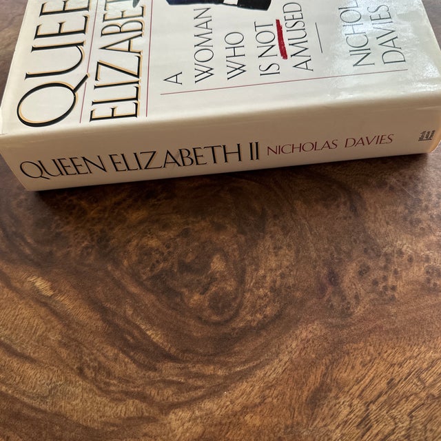 A book full of information and photos about Queen Elizabeth.