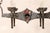 Mid 20th Century French Hammered-Metal Oblong Chandelier For Sale - Image 9 of 9