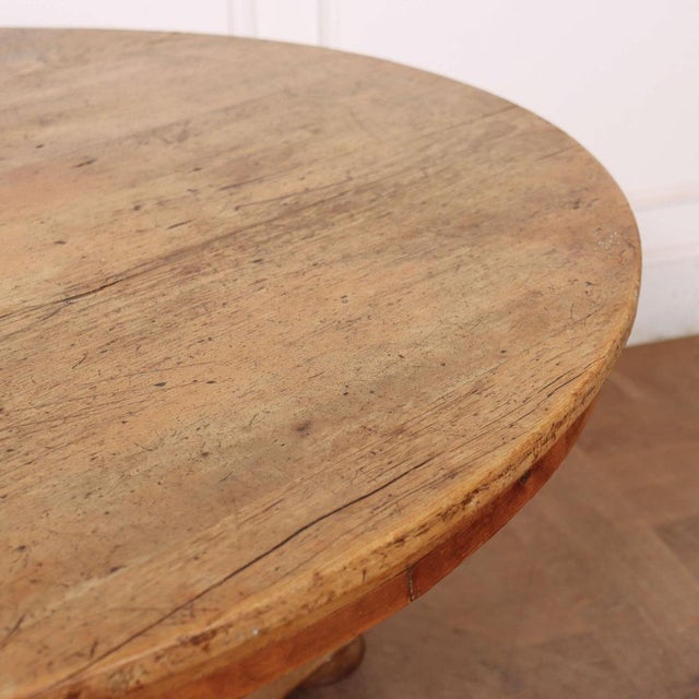 English Pine Breakfast Table For Sale - Image 6 of 7