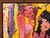 Oswaldo Subero "Jacucci" Contemporary Abstract Pink & Yellow Expressionist Female Painting, 2005 For Sale In Houston - Image 6 of 12