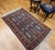 Antique Persian Tabriz Area Rug, Hand-Knotted Wool, All-over Geometric Pattern, Navy & Green, 3x6 For Sale - Image 13 of 13