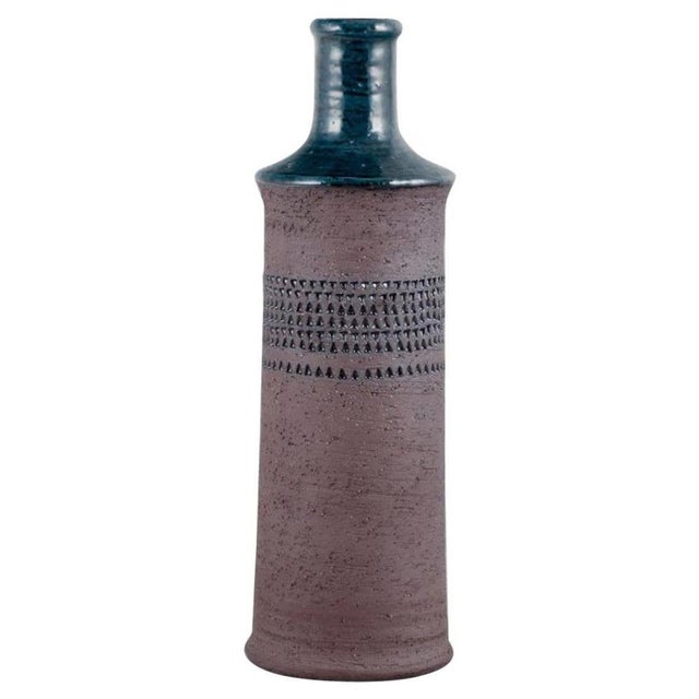 Ceramic Large Swedish Ceramic Vase by Inger Persson for Rörstrand Atelje, 1960s For Sale - Image 7 of 7