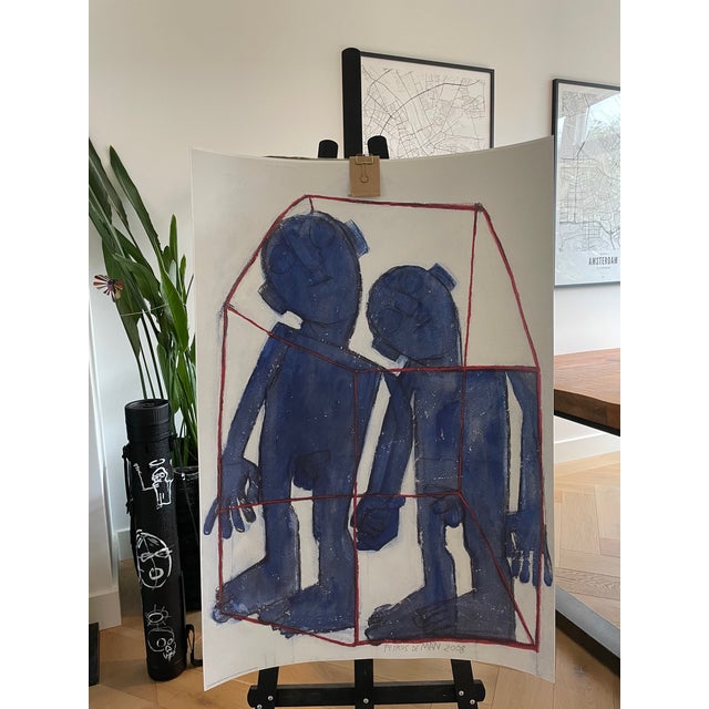 Petrus De Man, Untitled, 2008, copyright by P. De Man 2010, Belgium. This print is in very good condition, with the added...