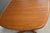 1970s Refinished 72” Danish Modern Teak Dining Table For Sale - Image 9 of 11