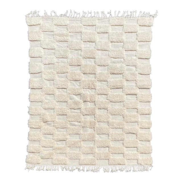 Berber Beni Ouarain Wool Rug For Sale