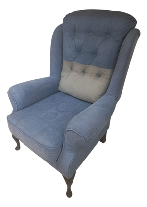 Vintage Wingback Lounge Chair, 1990s