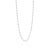 Metal 4.29ct Natural Aquamarine & 1.11ct Diamond Tennis Necklace in 14k White Gold For Sale - Image 7 of 16