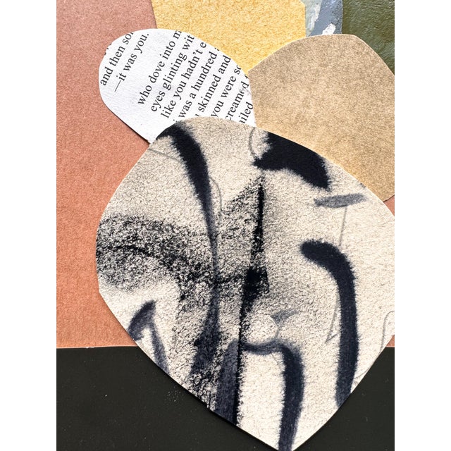 2020s "New Directive 4" Original Mixed-Media Collage on Paper by Zac Woodiel For Sale - Image 5 of 7