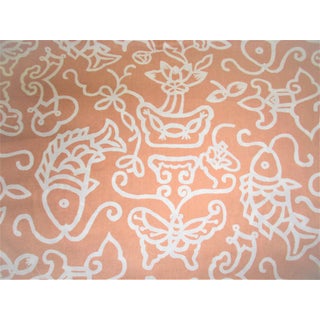 Schumacher John H Jacoby "Dragon Gate" China Trade Collection Fabric- 2 Yards 29" For Sale