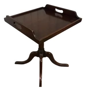 Vintage Imperial Solid Mahogany Tray Table