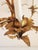 Mid 20th Century Hollywood Regency Style Gilt Metal Chandelier For Sale - Image 9 of 12