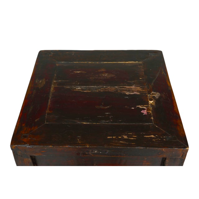 Antique Ming Style Tea Table For Sale In Tampa - Image 6 of 11