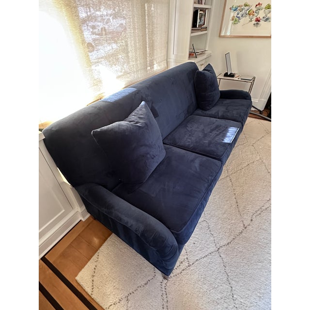 Hickory Chair Emory Sofa in Kravet Performance Velvet The Emory is a classic and tailored sofa. With a relaxed back,...