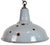 Industrial British Grey Enamel Factory Pendant Lamp from Benjamin Electric Manufacturing Company, 1960s For Sale - Image 17 of 17