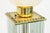 1960s 1960s Gaetano Sciolari Brass and Glass Cane Mid Century Modern Floor Lamp For Sale - Image 5 of 8