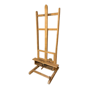 Large Antique Artist's Easel Attributed to France, 18th Century