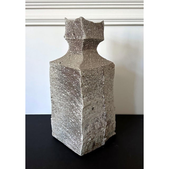 Modern Large Contemporary Japanese Shigaraki Vessel Kohyama Yasuhisa For Sale - Image 3 of 12
