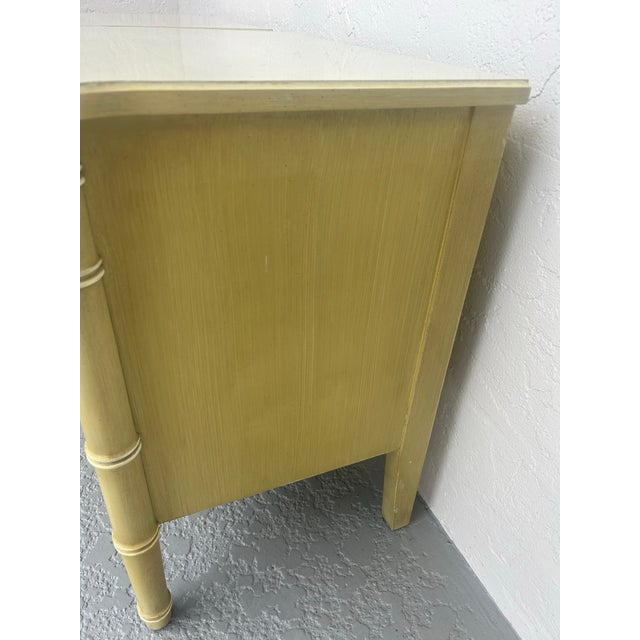 1960s Vintage Henry Link Bali Hai Nightstands Set of 2 Original Finish For Sale - Image 5 of 11