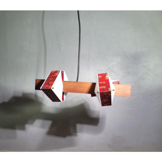 Esperia Triangle Pendant by Angelo Brotto for Esperia, Italy, 1960s For Sale - Image 4 of 18