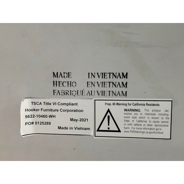 Hooker Furniture Sophisticated Contemporary Writing Desk For Sale In San Francisco - Image 6 of 12