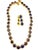 Bochic "Capri" Natural Blue Sapphire & Diamond Necklace & Earrings Set 18K Gold For Sale - Image 17 of 18