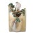 Limited Edition Franz White Falcon Sculptural Porcelain Vase No. 075/688 For Sale