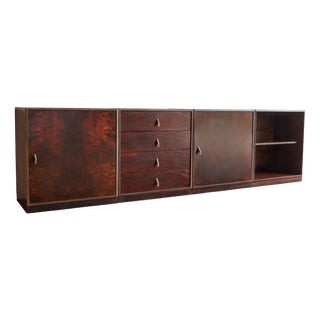 Modular Sideboard in Wood For Sale