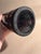 Large Cameo Glass Cylinder Vase Black and White For Sale - Image 11 of 11