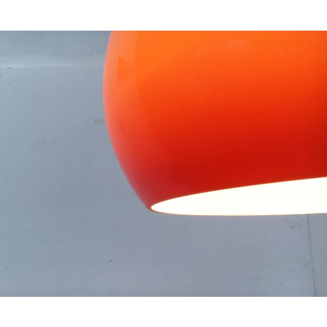 Mid-Century Space Age Italian Zurigo Pendant Lamp by Luigi Massoni for Guzzini For Sale - Image 10 of 18