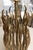 Mid 20th Century Organic Modern Brass Sculptural Table Lamp For Sale - Image 4 of 7