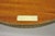 Vintage Italian Lacquered Wood & Brass Chariot Marquetry Inlay Bar Serving Tray For Sale - Image 10 of 12
