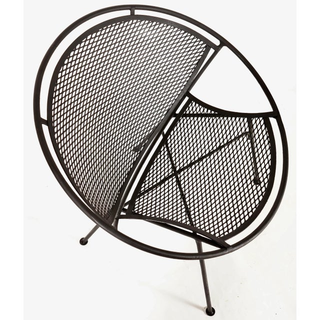 Vintage Maurizio Tempestini for Salterini Mid Century Modern"Radar" Patio Lounge Chairs- Set of 2, Attributed For Sale - Image 9 of 13