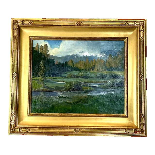 Meredith Brooks Abbott Original Oil Painting Landscape 16x20 California For Sale