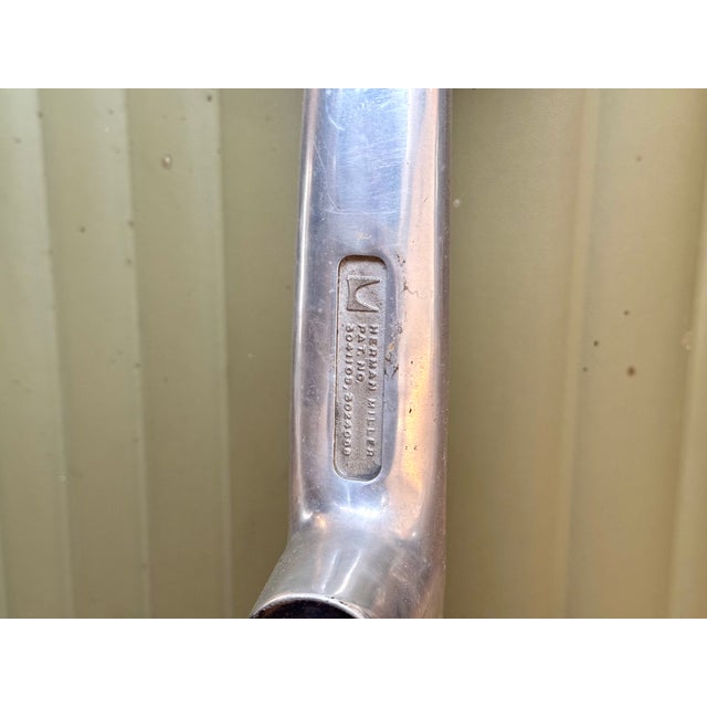 Oyster Gray Pair of Eames Group Lounge Chairs For Sale - Image 8 of 8