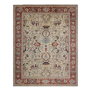 1990s Handwoven Serapi Style Area Rug 11’8″ X 14’10”
