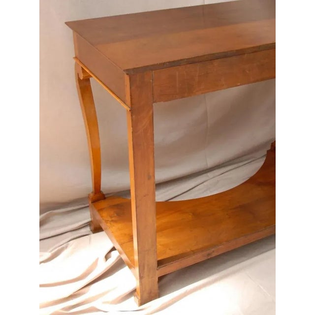Antique French Console Table, 1830s For Sale - Image 6 of 9