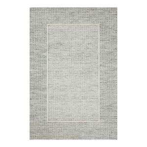 Chris Loves Julia x Loloi Briggs Mist / Ivory 18" x 18" Sample Rug