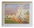 Wilhelm Hempfing, Cherry Blossoms on Bergstraße, 1890s, Oil Painting on Canvas, Framed For Sale