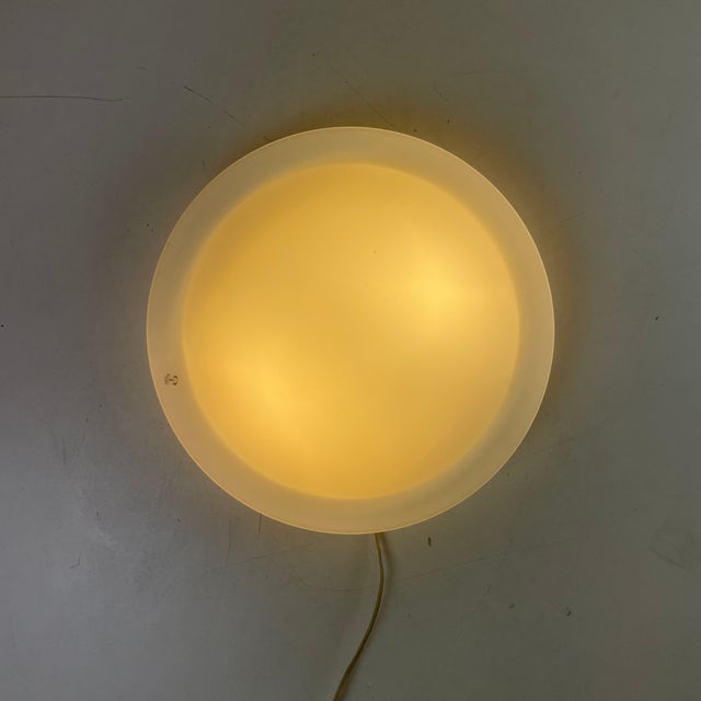 Opaline Ceiling Lamp from Peill & Putzler, Germany, 1980s For Sale - Image 9 of 9