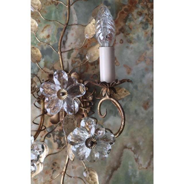 Hollywood Regency Wall Light from Banci Firenze, 1960s, in Very Good conditions. Designed 1950 to 1959 I have official...