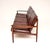 Grete Jalk Vintage Danish Leather Sofa by Grete Jalk for France and Son, 1960 For Sale - Image 4 of 11