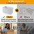 Metal Touch Bedside Lamps Usb Outlet Dimmable Set - a Pair For Sale - Image 7 of 8